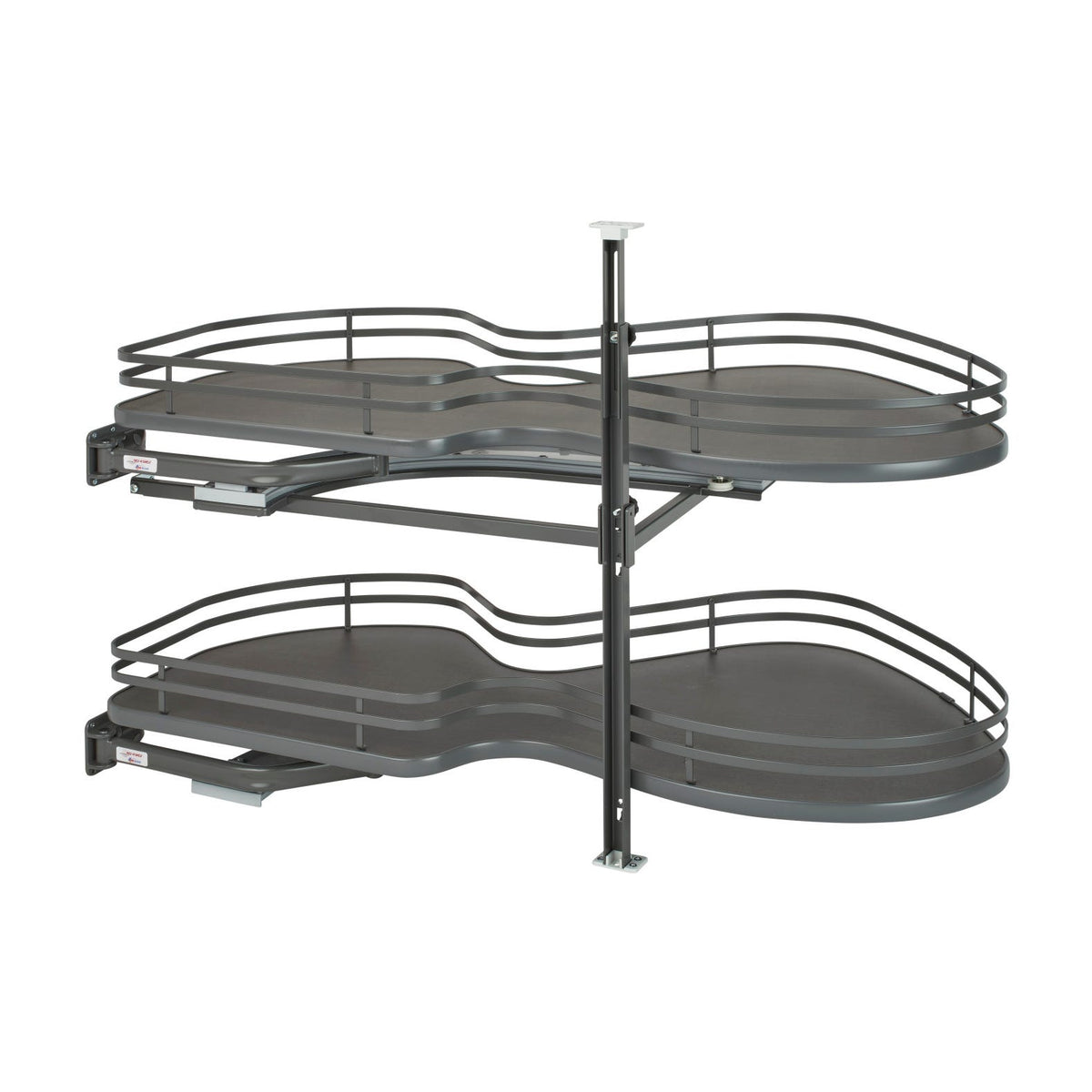 Rev-A-Shelf 'Cloud' Contemporary Blind Corner, Orion Gray, 21"