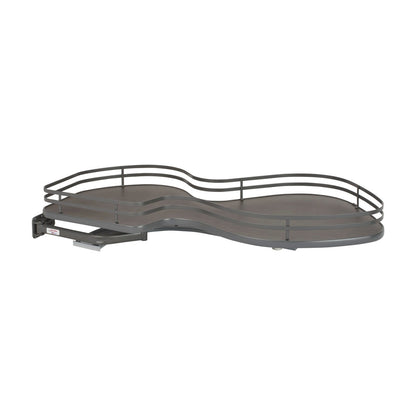 Rev-A-Shelf 'Cloud' Contemporary Blind Corner, Orion Gray, 18"