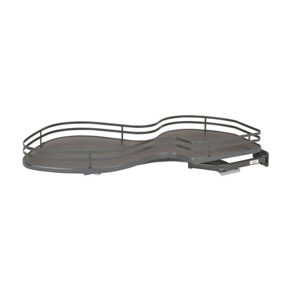 Rev-A-Shelf 'Cloud' Contemporary Blind Corner, Orion Gray, 18"
