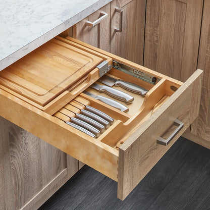 Rev-A-Shelf Combination Knife Holder/Cutting Board Drawer