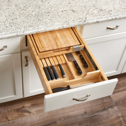 Rev-A-Shelf Combination Knife Holder/Cutting Board Drawer