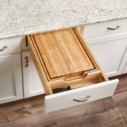 Rev-A-Shelf Combination Knife Holder/Cutting Board Drawer