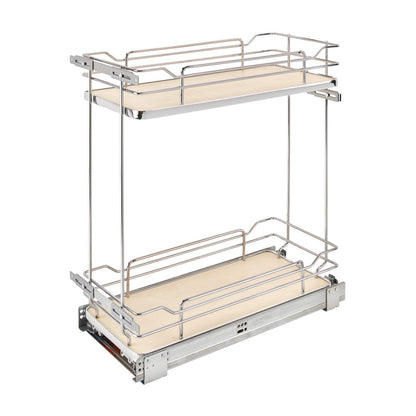 Rev-A-Shelf Contemporary Base Cabinet Pullout, Maple, 12"