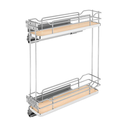 Rev-A-Shelf Contemporary Base Cabinet Pullout, Maple, 6"