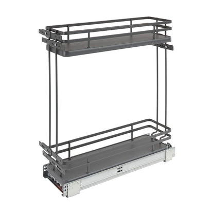 Rev-A-Shelf Contemporary Base Cabinet Pullout, Orion Gray, 9"