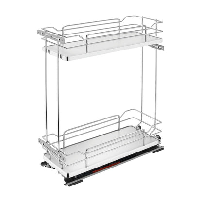Rev-A-Shelf Contemporary Base Cabinet Pullout, Gray, 8"