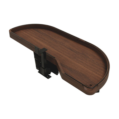 Rev-A-Shelf Craftsman Collection Solid Wood Girasolo with Soft-Close for Blind Corner Cabinets, Walnut, 15"
