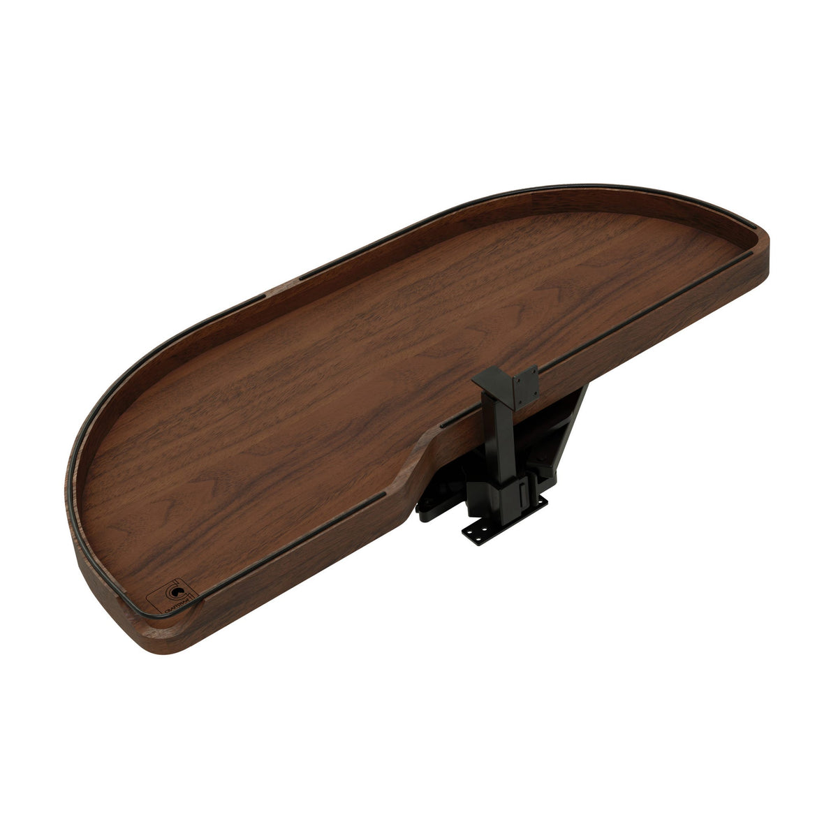 Rev-A-Shelf Craftsman Collection Solid Wood Girasolo with Soft-Close for Blind Corner Cabinets, Walnut, 18"