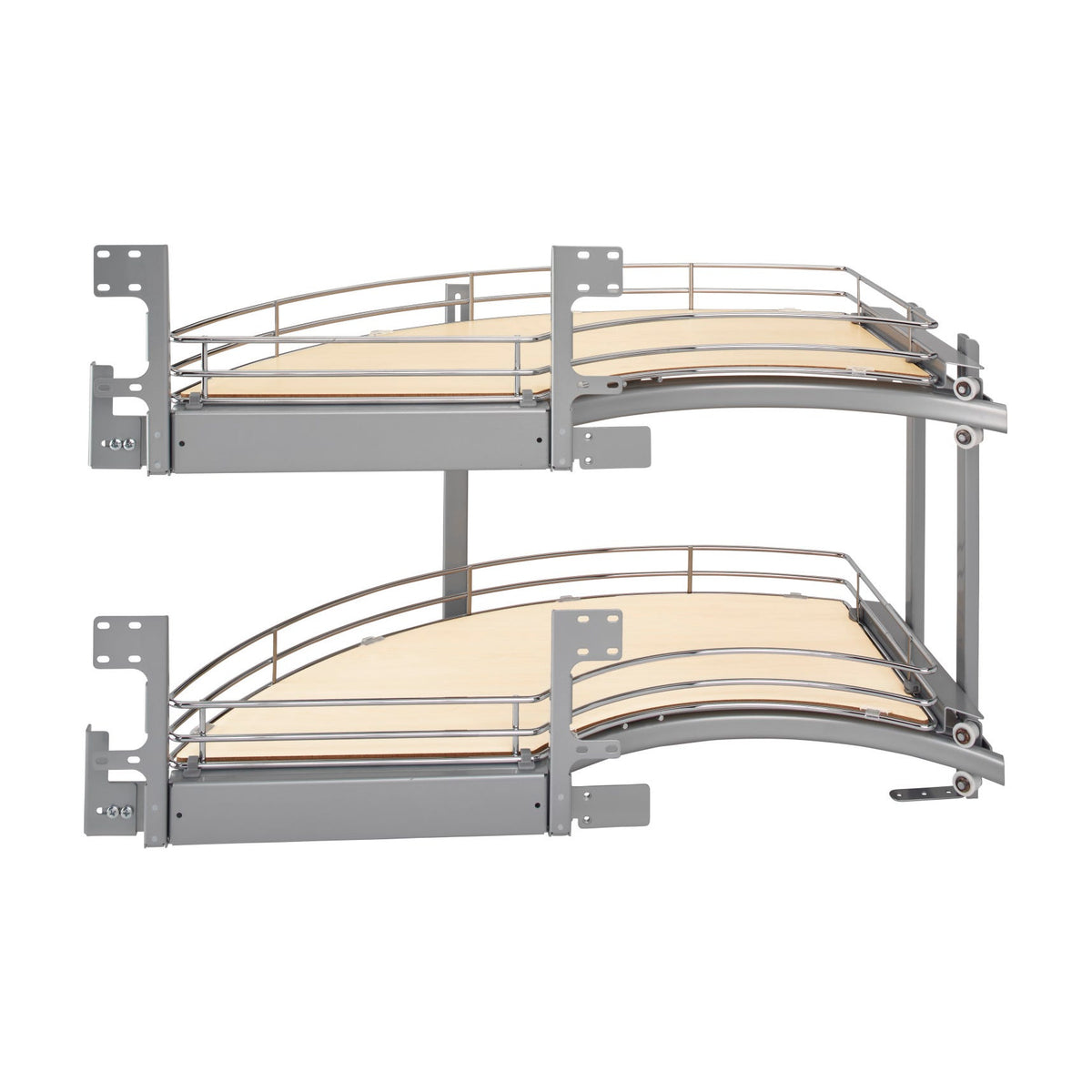 Rev-A-Shelf 'Curve' Contemporary Blind Corner, Maple, 18"