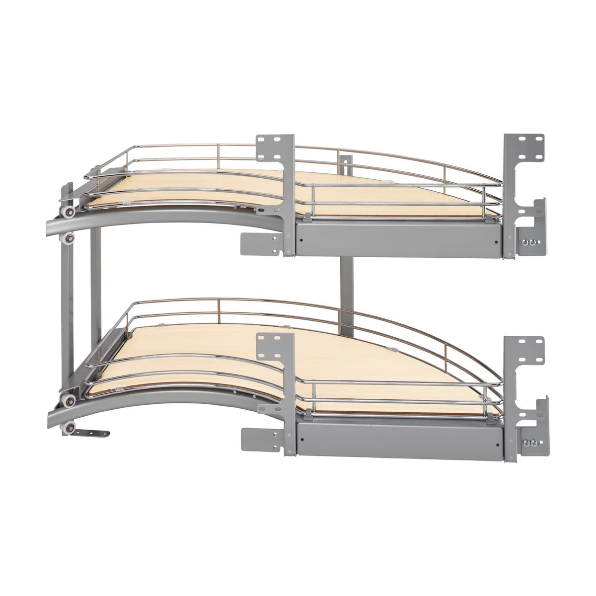 Rev-A-Shelf 'Curve' Contemporary Blind Corner, Maple, 18"