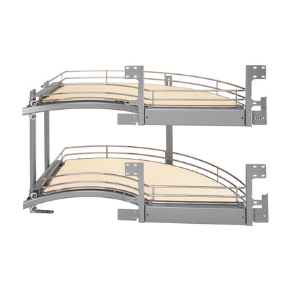 Rev-A-Shelf 'Curve' Contemporary Blind Corner, Maple, 18"