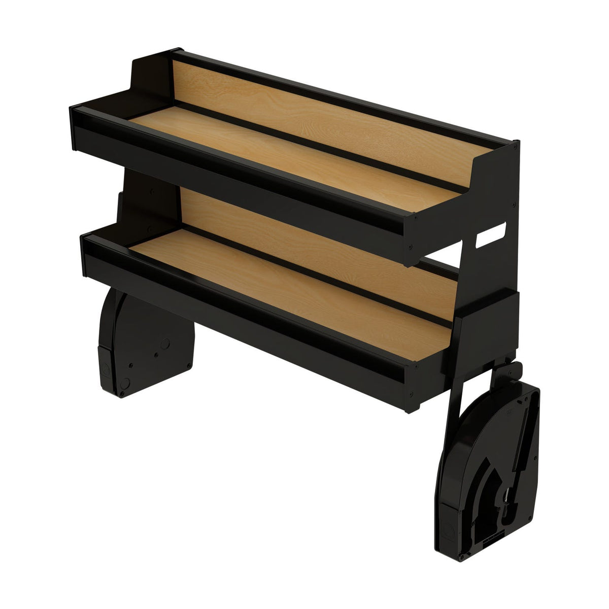Rev-A-Shelf Customizable Pull-Down Organizer for Wall Cabinets, Anodized, 34.75"