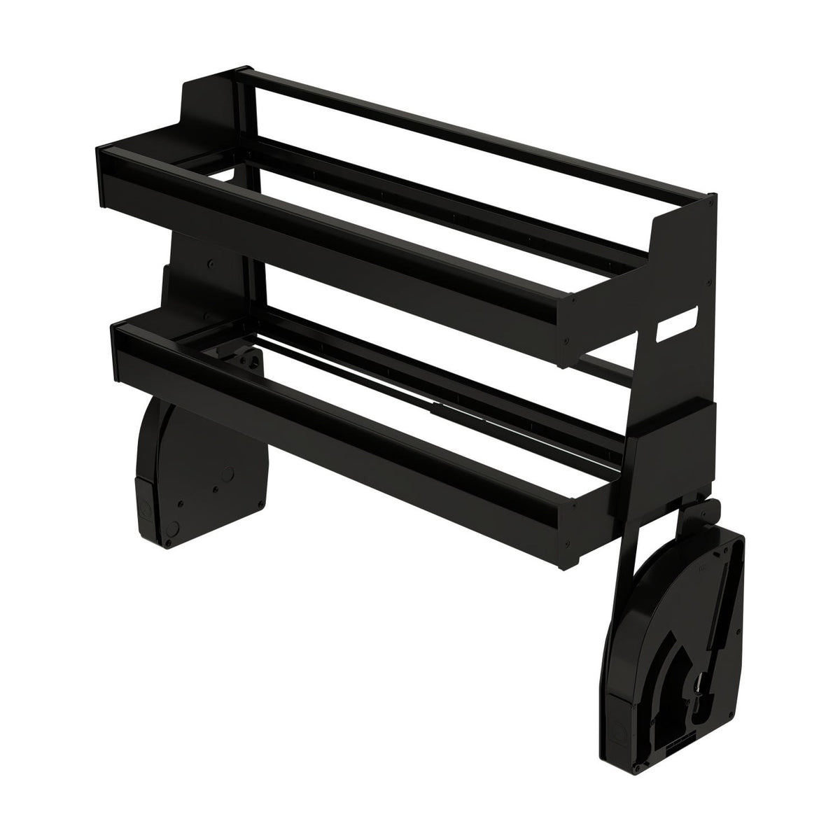 Rev-A-Shelf Customizable Pull-Down Organizer for Wall Cabinets, Anodized, 34.75"