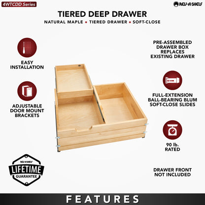 Rev-A-Shelf Deep Tiered Drawer (Full Access)