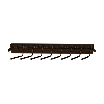 Rev-A-Shelf Deluxe Pop-Out Tie Rack, Bronze, 14"