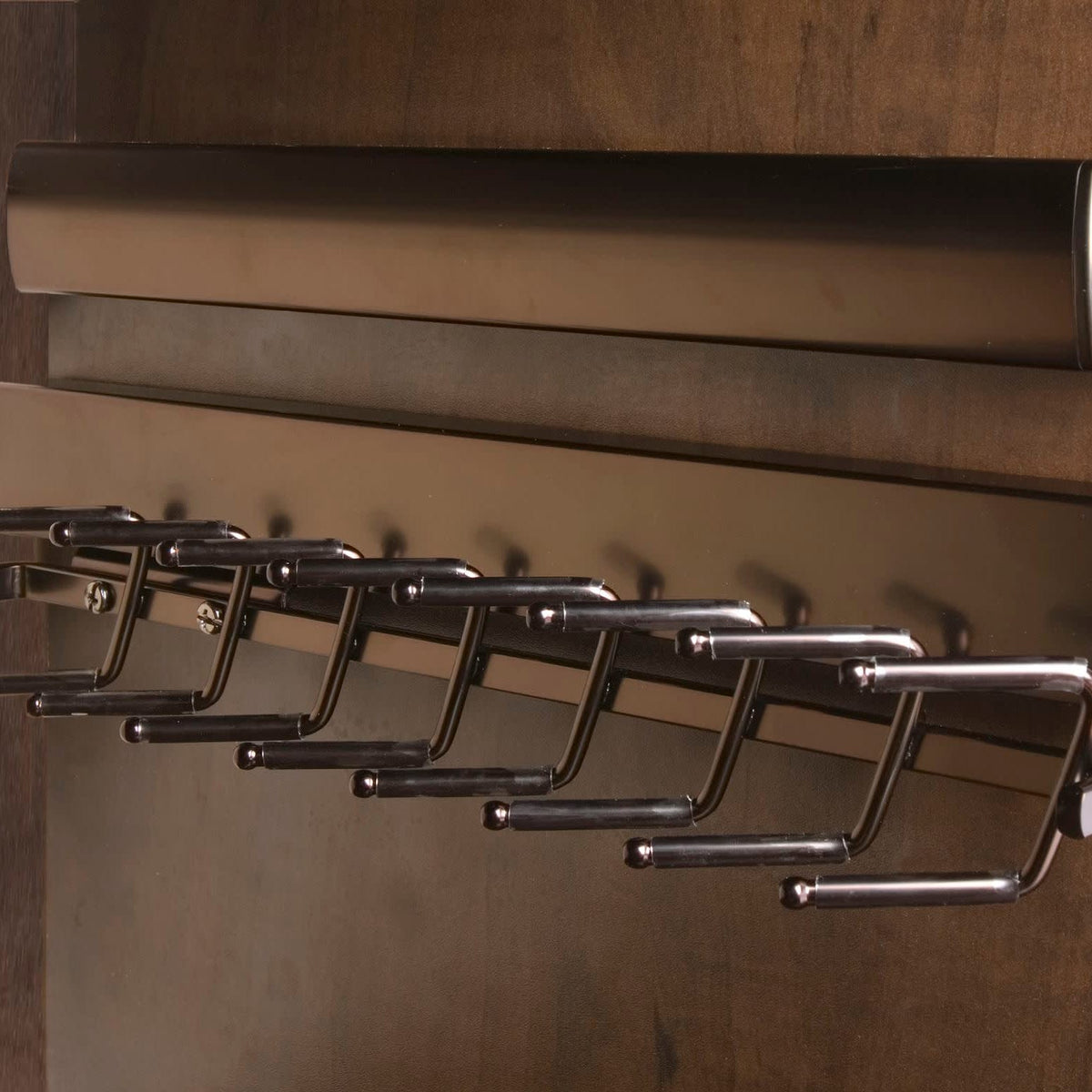Rev-A-Shelf Deluxe Slide Tie Rack, bronze