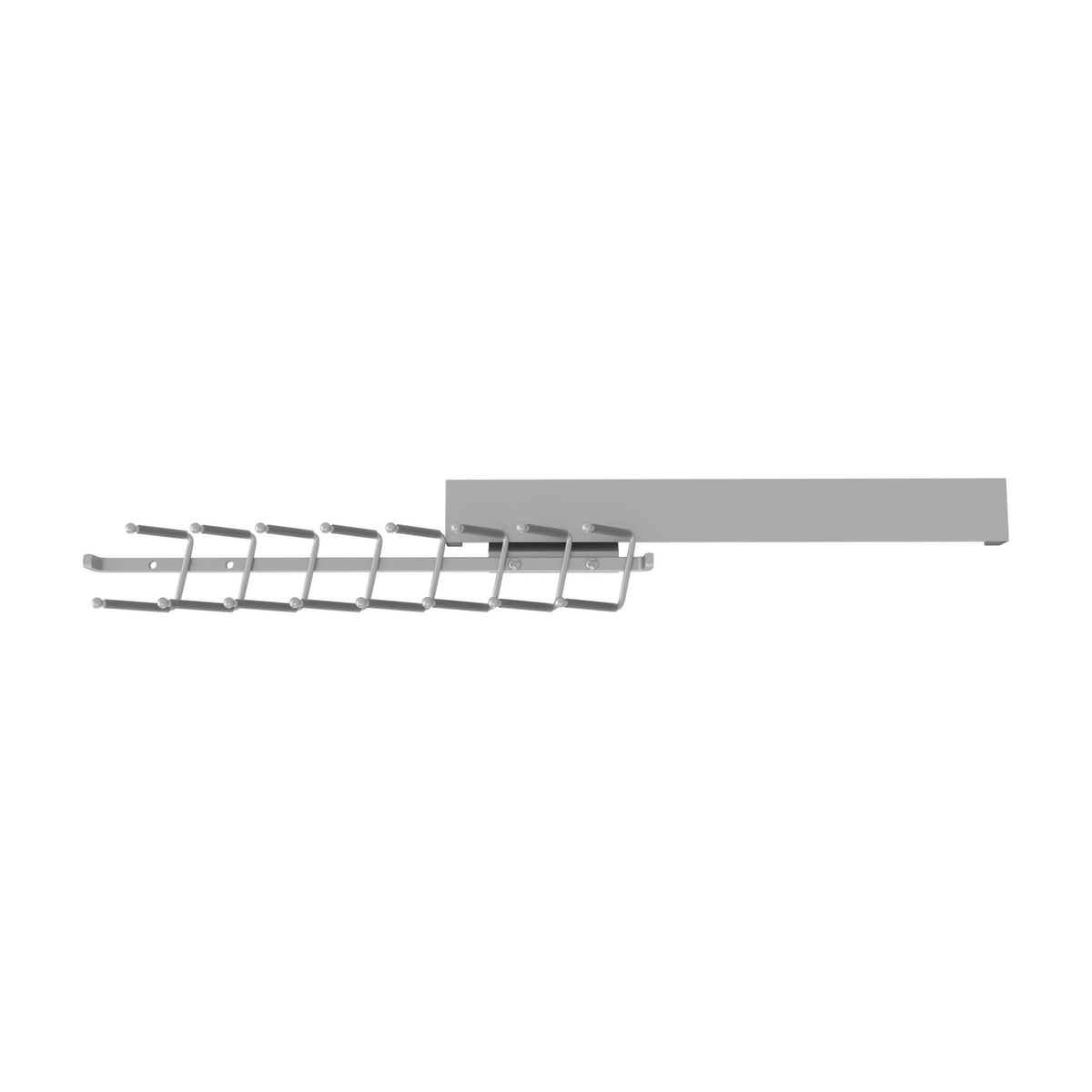 Rev-A-Shelf Deluxe Slide Tie Rack, chrome