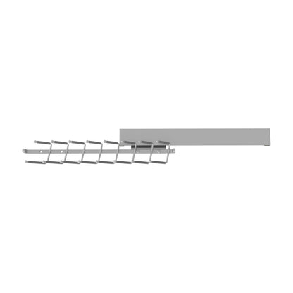 Rev-A-Shelf Deluxe Slide Tie Rack, chrome