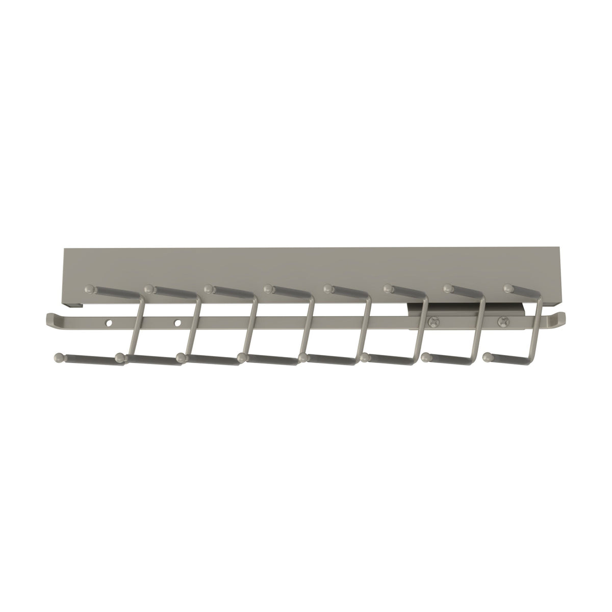 Rev-A-Shelf Deluxe Slide Tie Rack, Satin Nickel, 14"