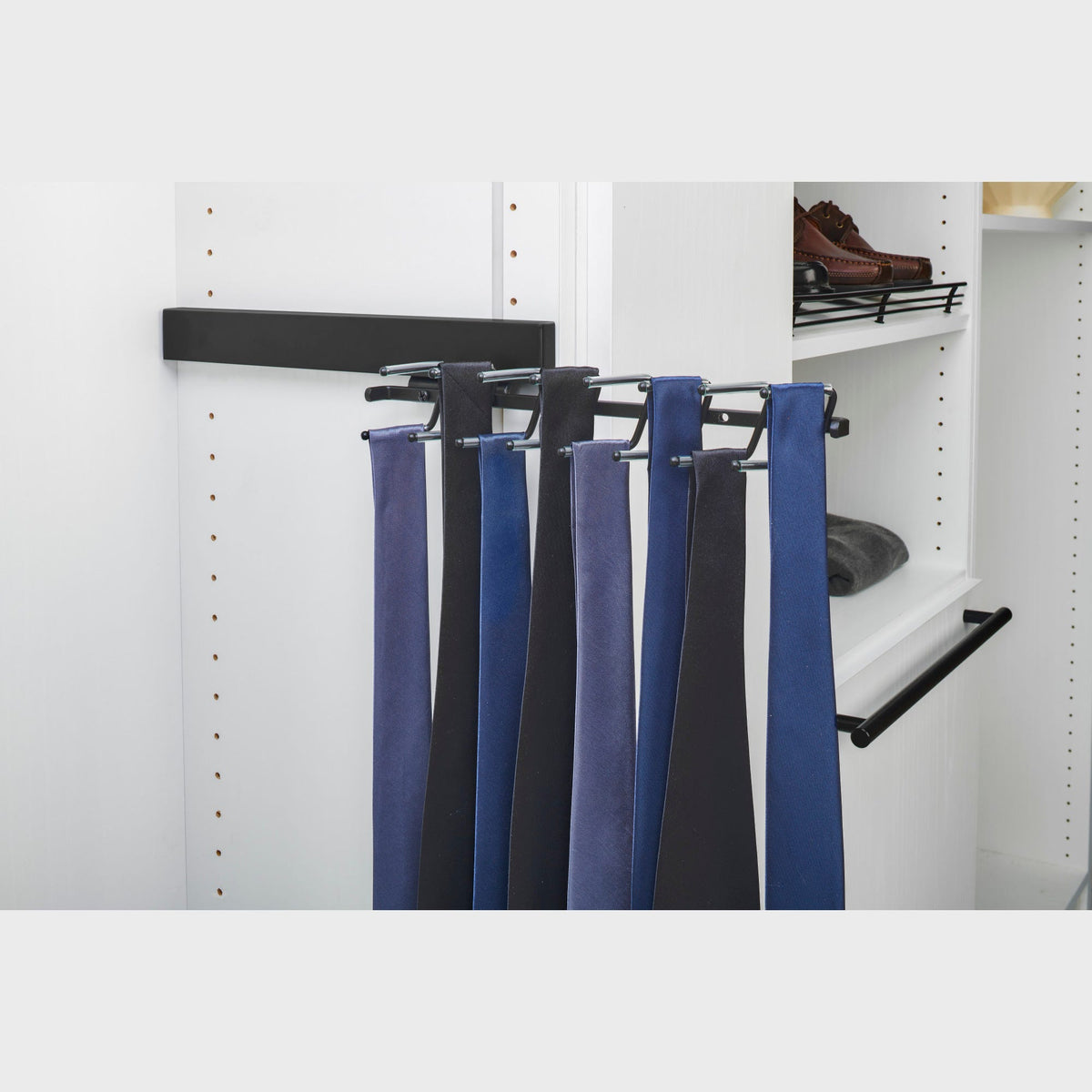 Rev-A-Shelf Deluxe Slide Tie Rack