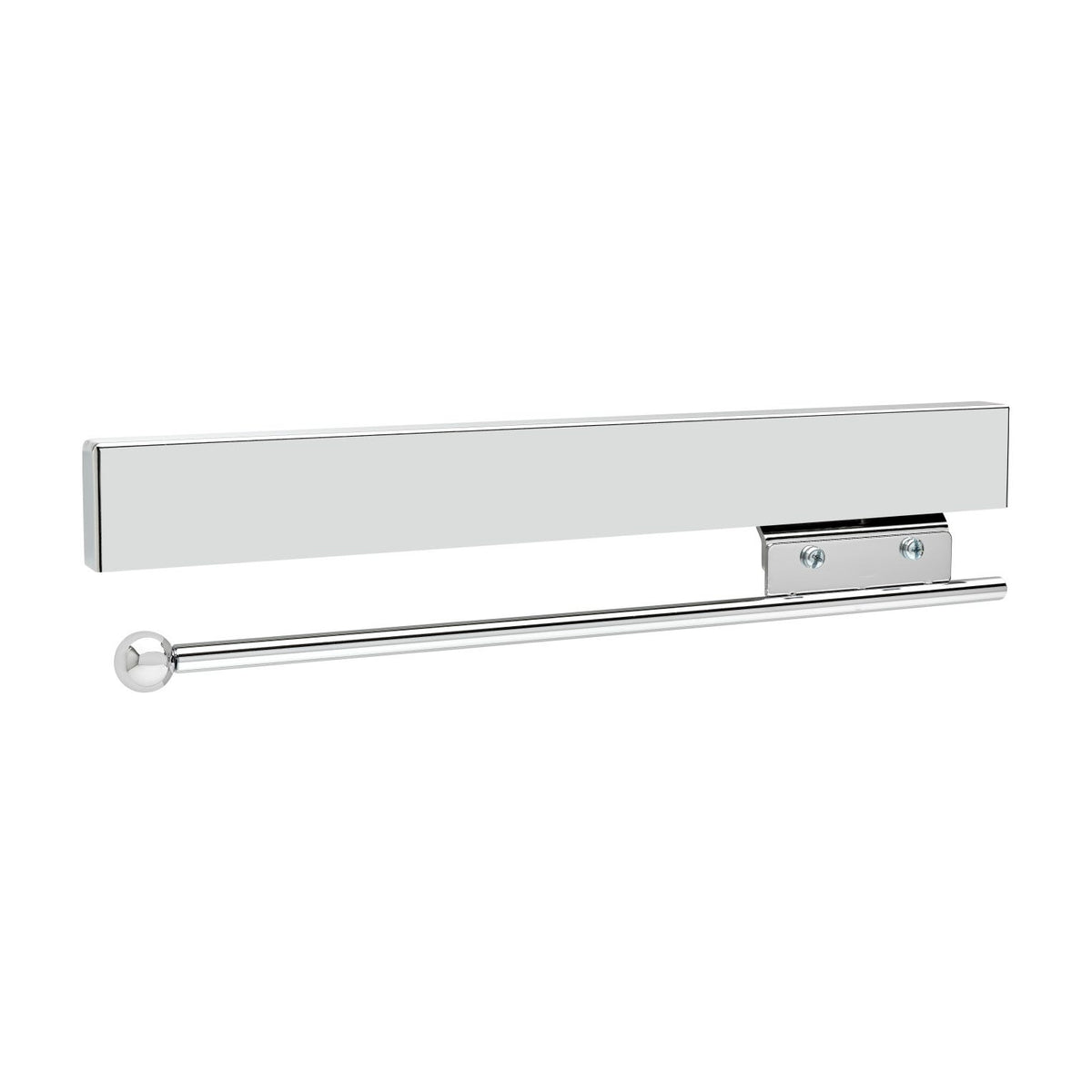 Rev-A-Shelf Deluxe Slide Valet Rod, Chrome, 14"