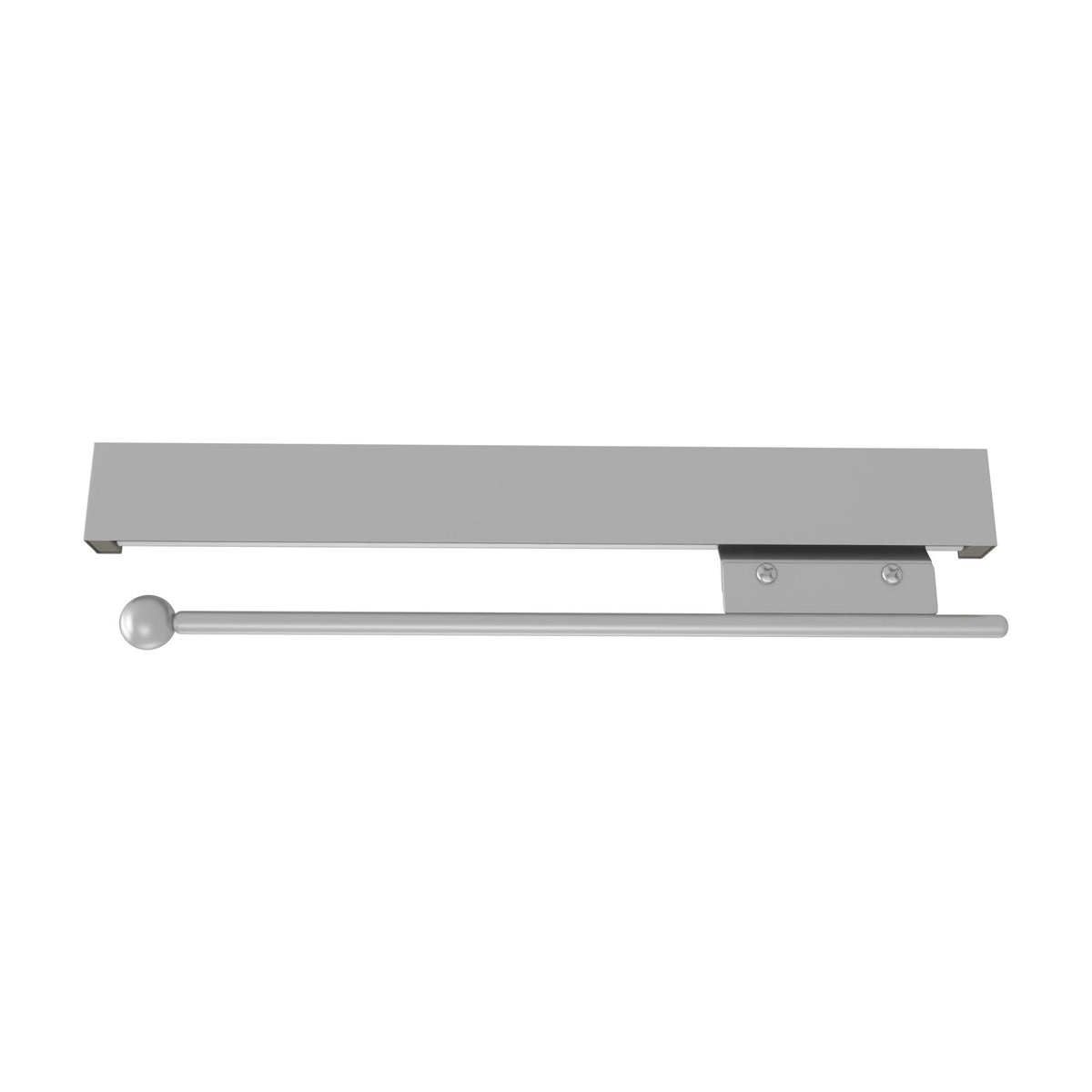 Rev-A-Shelf Deluxe Slide Valet Rod, Chrome, 14"