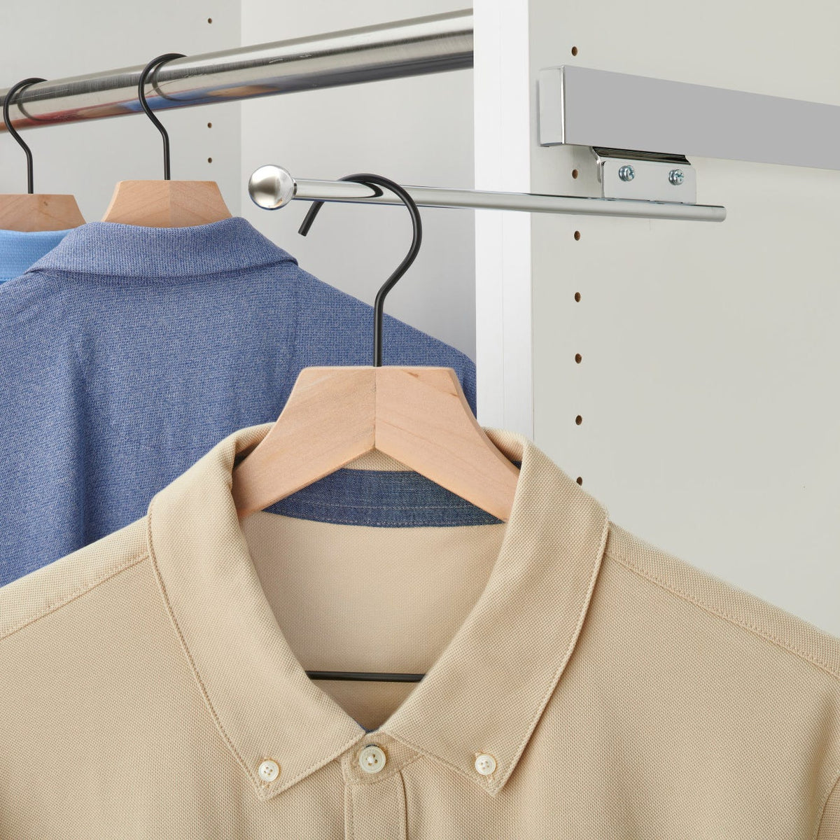 Rev-A-Shelf Deluxe Slide Valet Rod