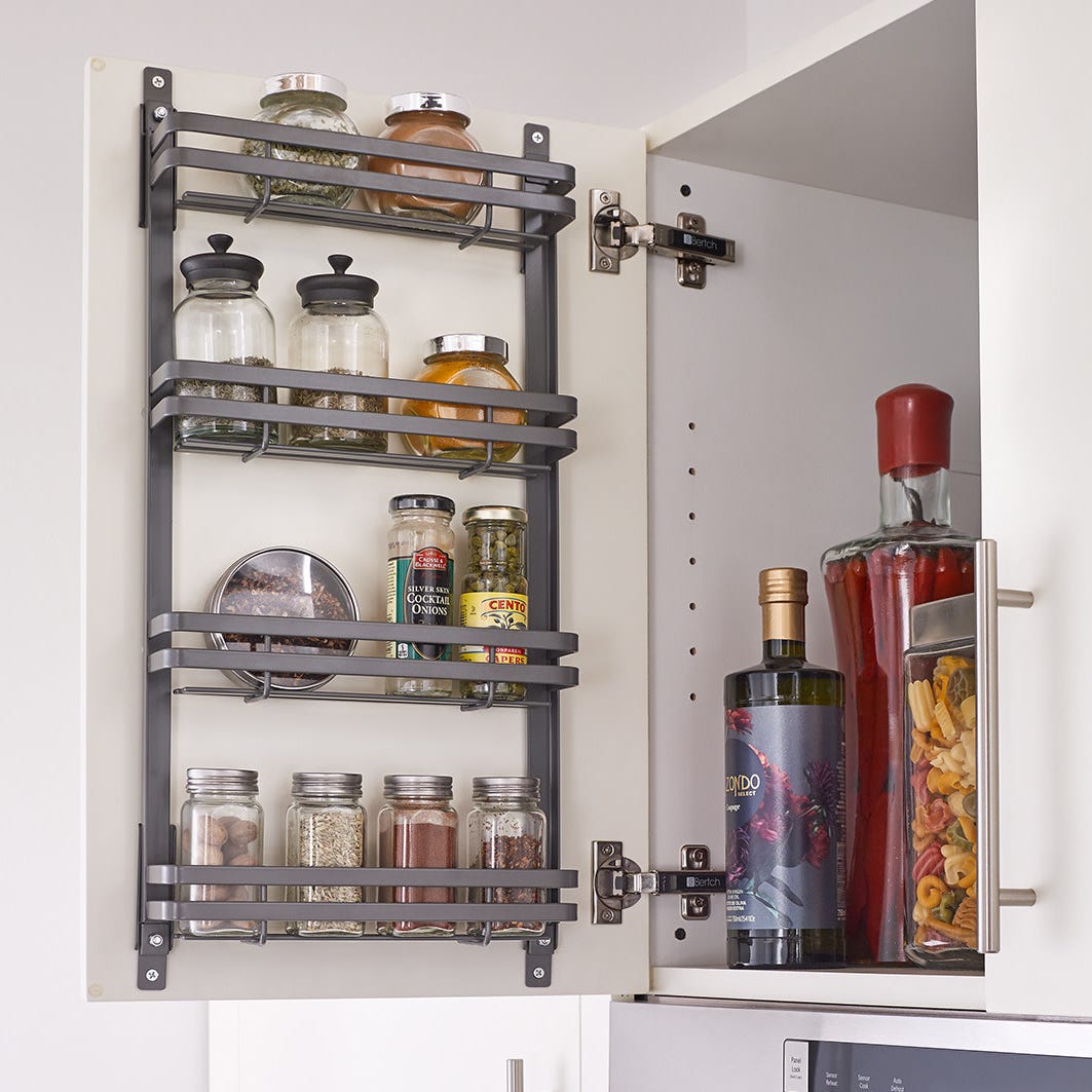 Rev-A-Shelf Door Mount Spice Rack for Wall Cabinets