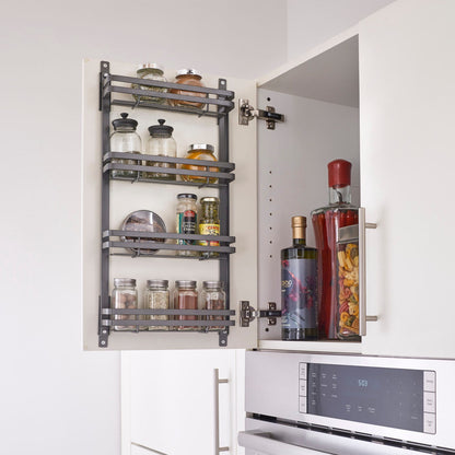Rev-A-Shelf Door Mount Spice Rack for Wall Cabinets