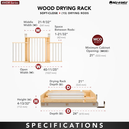Rev-A-Shelf Drying Rack Drawer