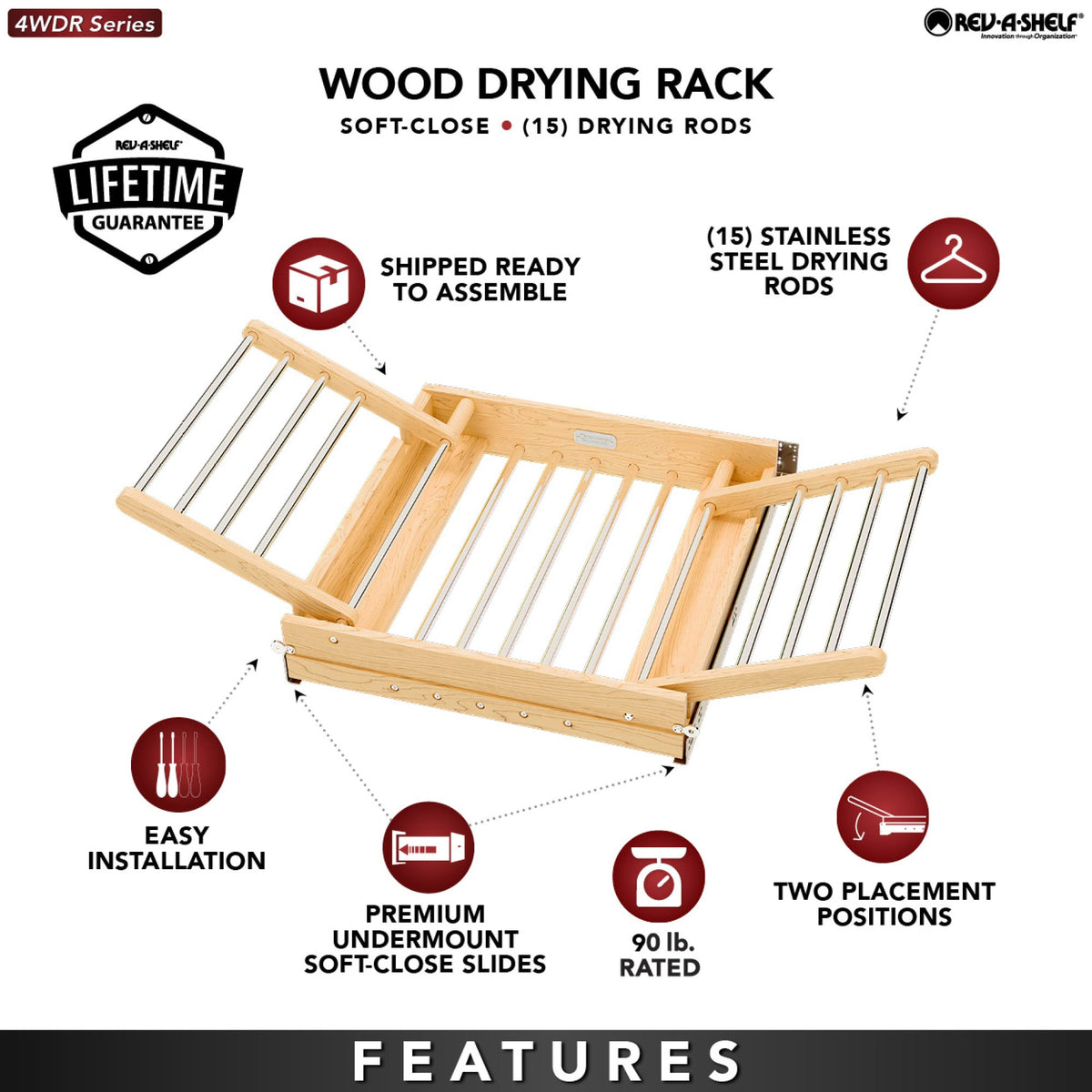 Rev-A-Shelf Drying Rack Drawer