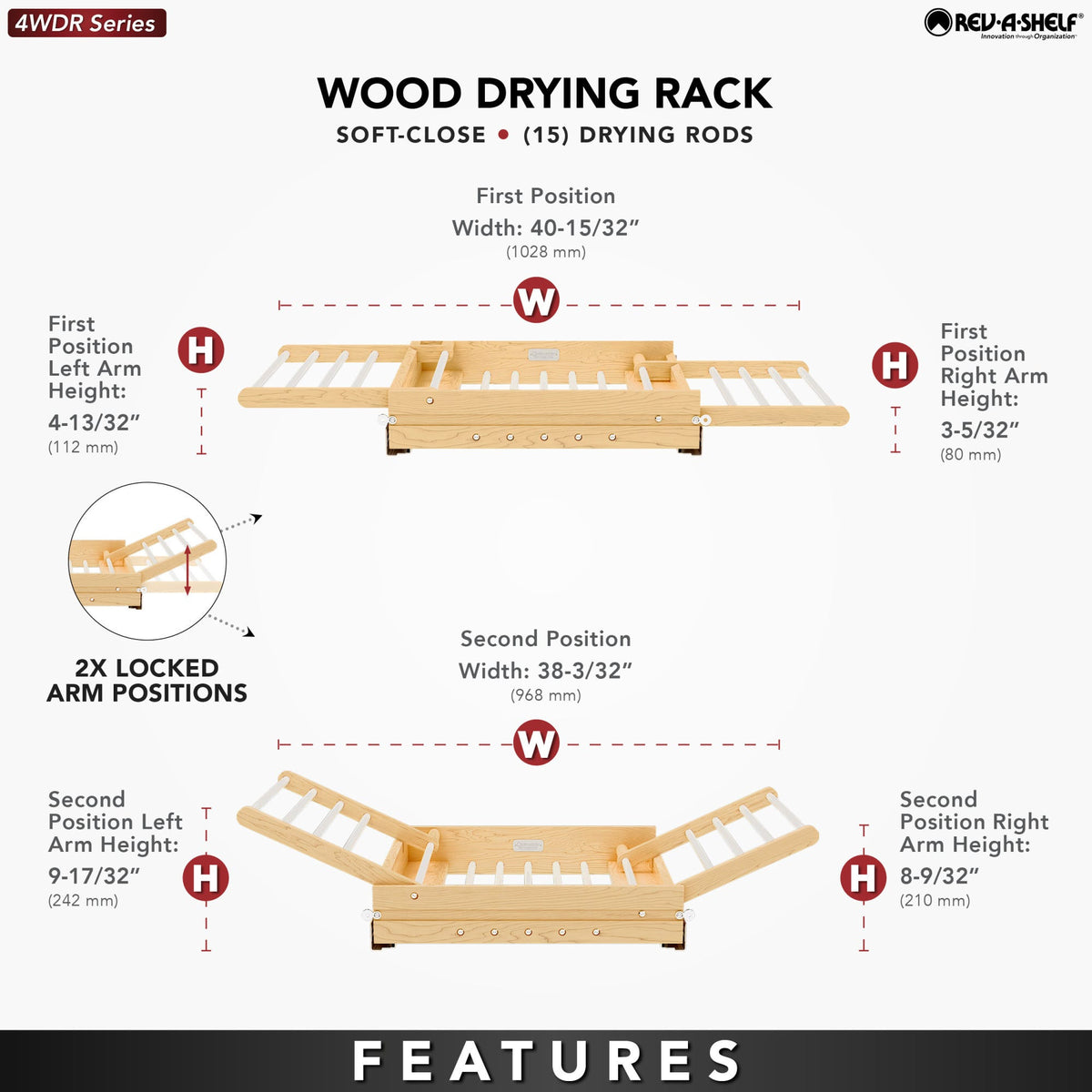 Rev-A-Shelf Drying Rack Drawer