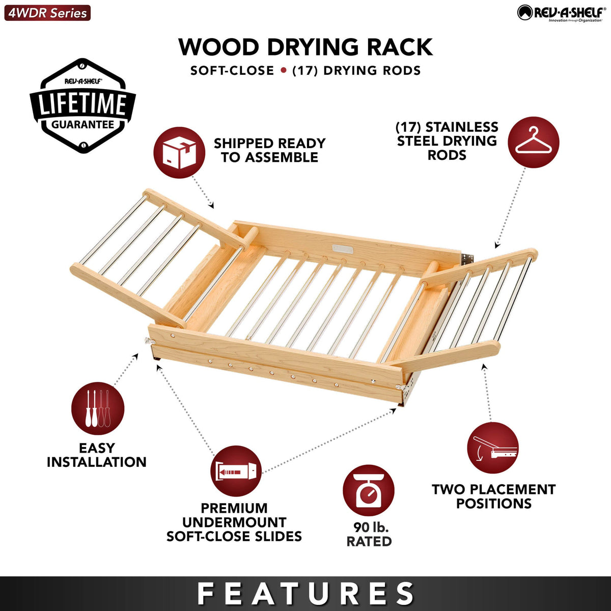 Rev-A-Shelf Drying Rack Drawer