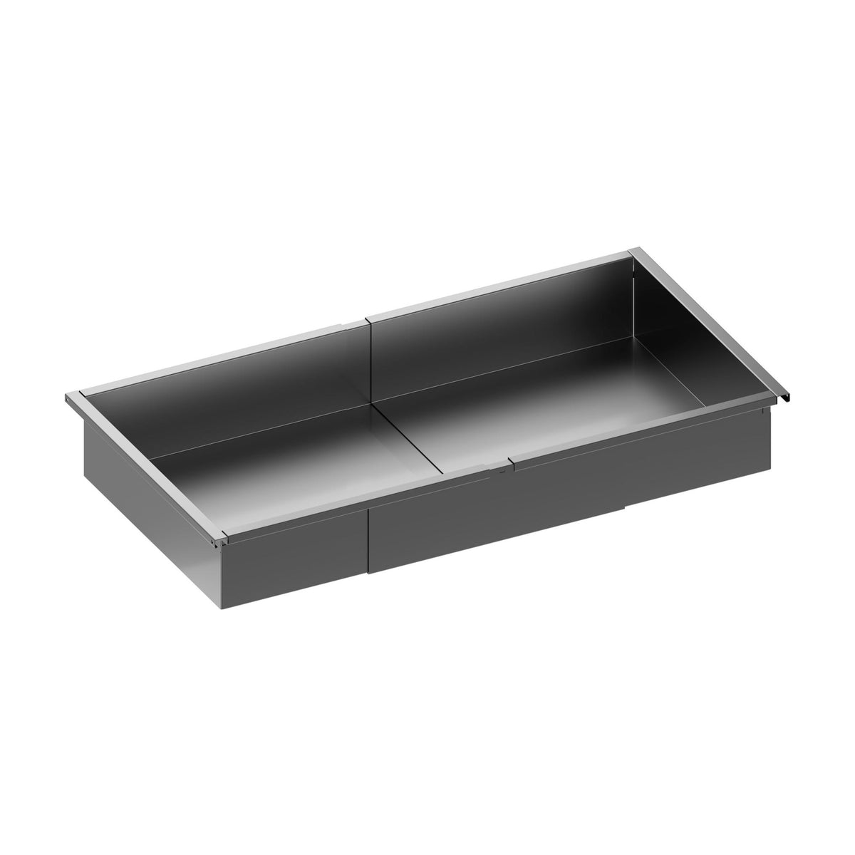 Rev-A-Shelf Edge Closet System for 19-3/4" to 30-1/2" Openings, 16" Deep, Powder-Coated, 16.02"