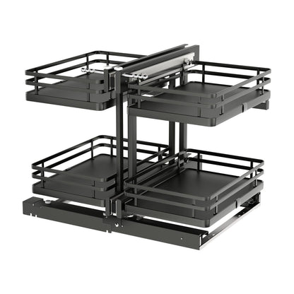 Rev-A-Shelf Elite Blind Corner Optimizer, Orion Gray, 15"