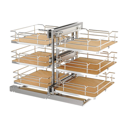 Rev-A-Shelf Elite Blind Corner Optimizer, Maple, 18"