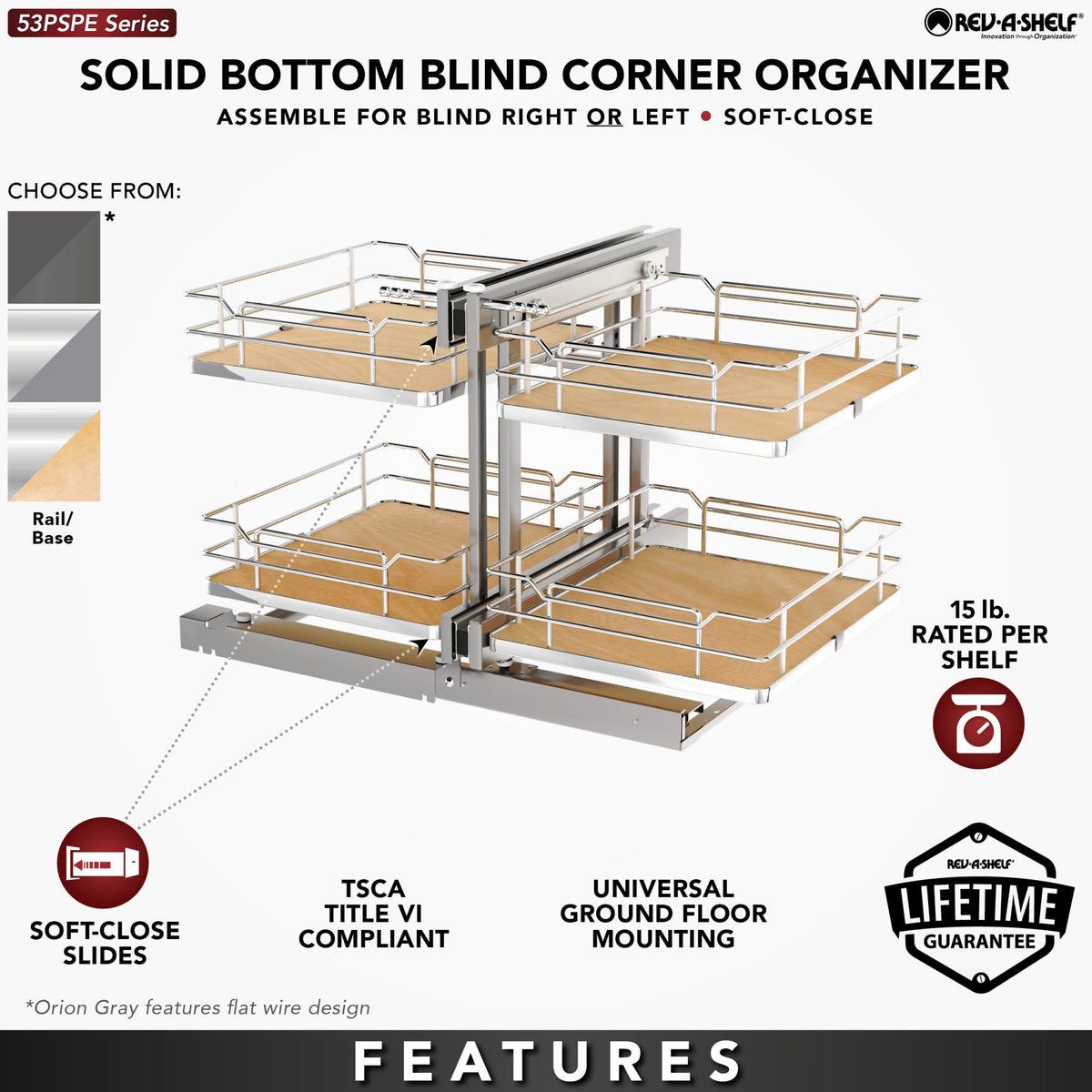 Rev-A-Shelf Elite Blind Corner Optimizer