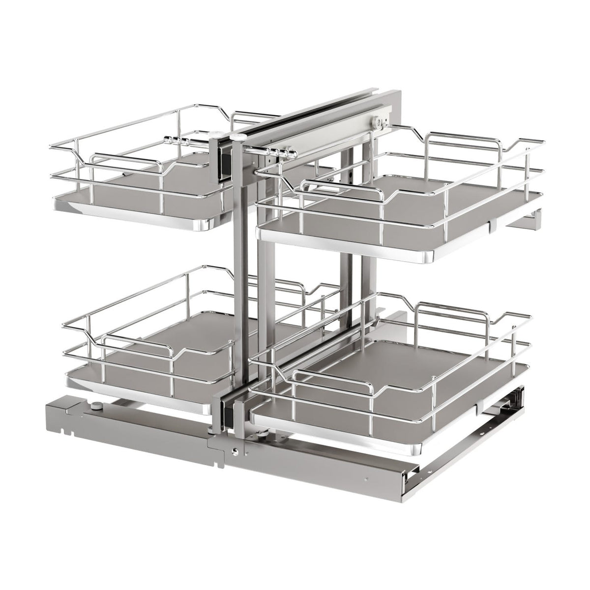 Rev-A-Shelf Elite Blind Corner Optimizer, Gray, 15"