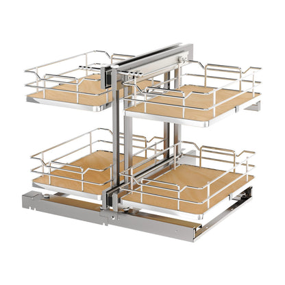 Rev-A-Shelf Elite Blind Corner Optimizer, Maple, 15"