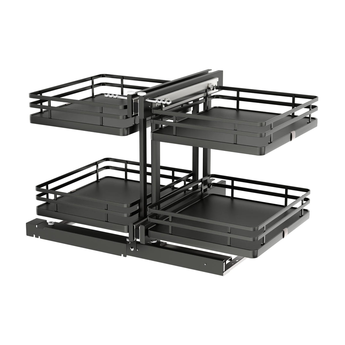 Rev-A-Shelf Elite Blind Corner Optimizer, Orion Gray, 18"