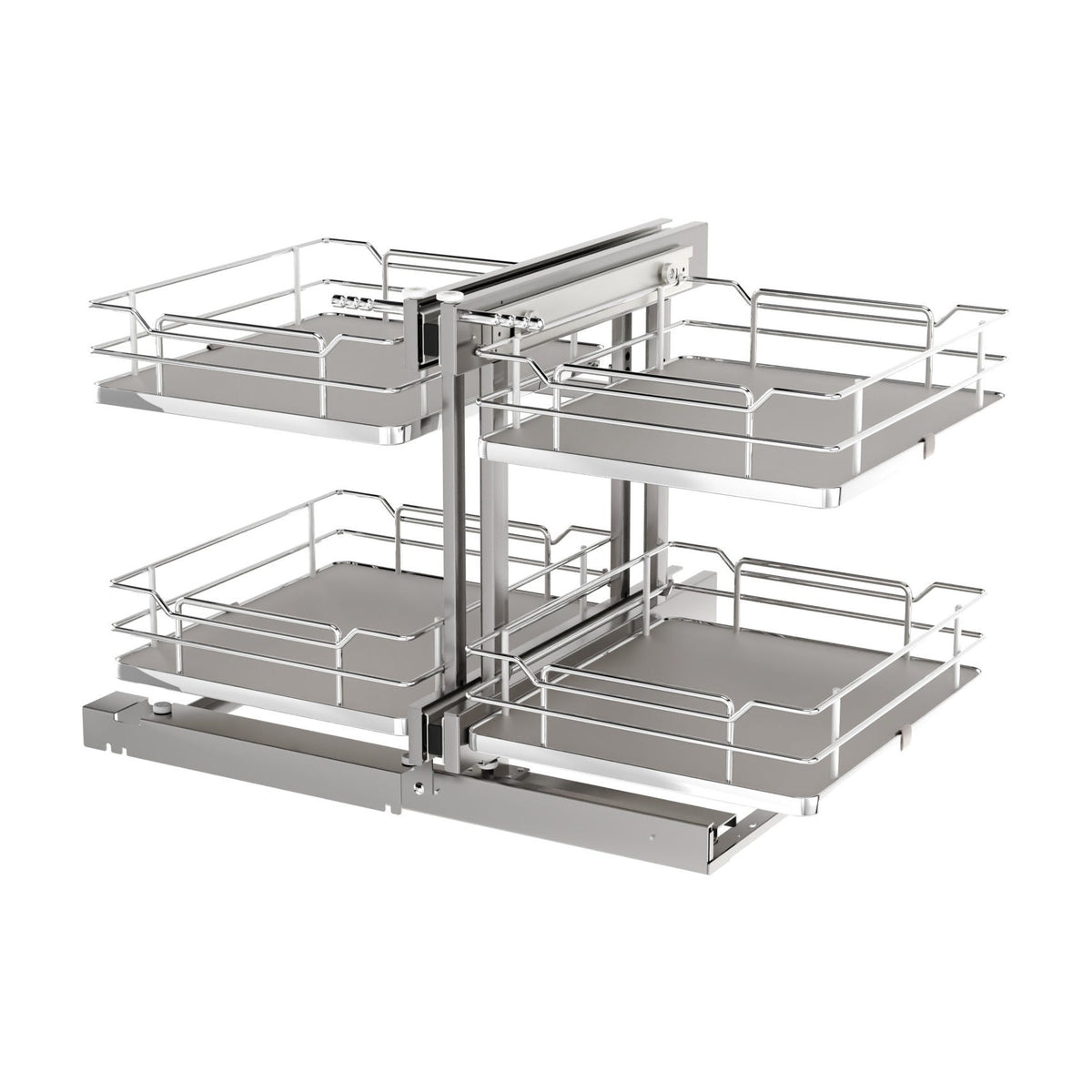 Rev-A-Shelf Elite Blind Corner Optimizer, Gray, 18"