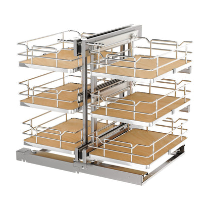 Rev-A-Shelf Elite Blind Corner Optimizer, Maple, 15"