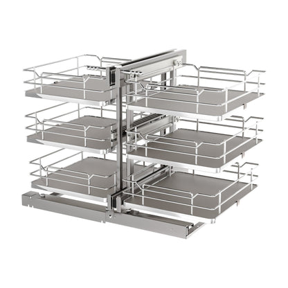 Rev-A-Shelf Elite Blind Corner Optimizer, Gray, 18"