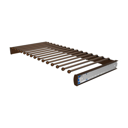 Rev-A-Shelf Elite Pullout Pants Rack, Bronze, 30"