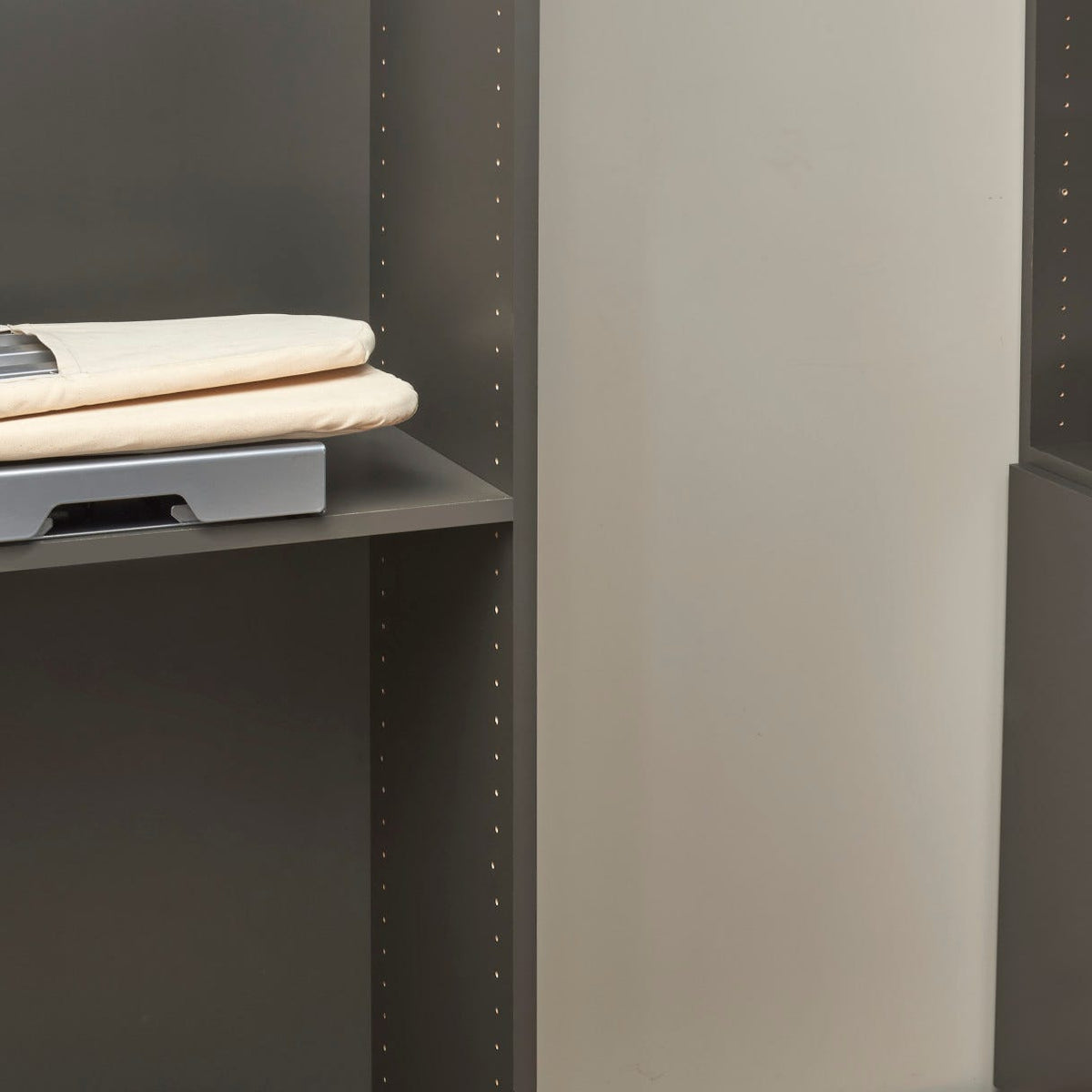 Rev-A-Shelf Elite Rotating Ironing Board, silver