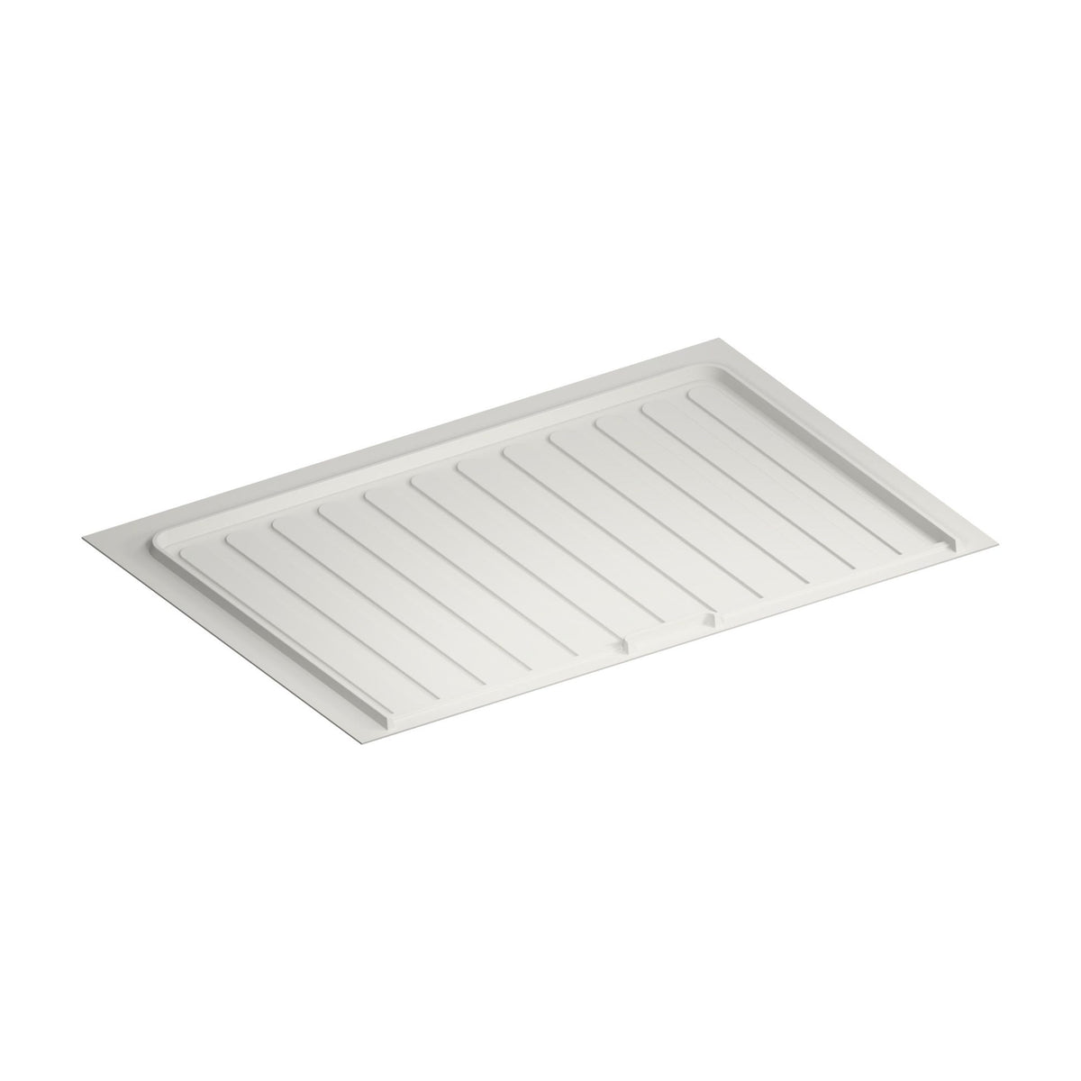 Rev-A-Shelf Flexible Polymer Trim-to-Fit Drip Tray for Sink Base Cabinets, White, 33"