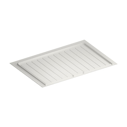 Rev-A-Shelf Flexible Polymer Trim-to-Fit Drip Tray for Sink Base Cabinets, White, 33"
