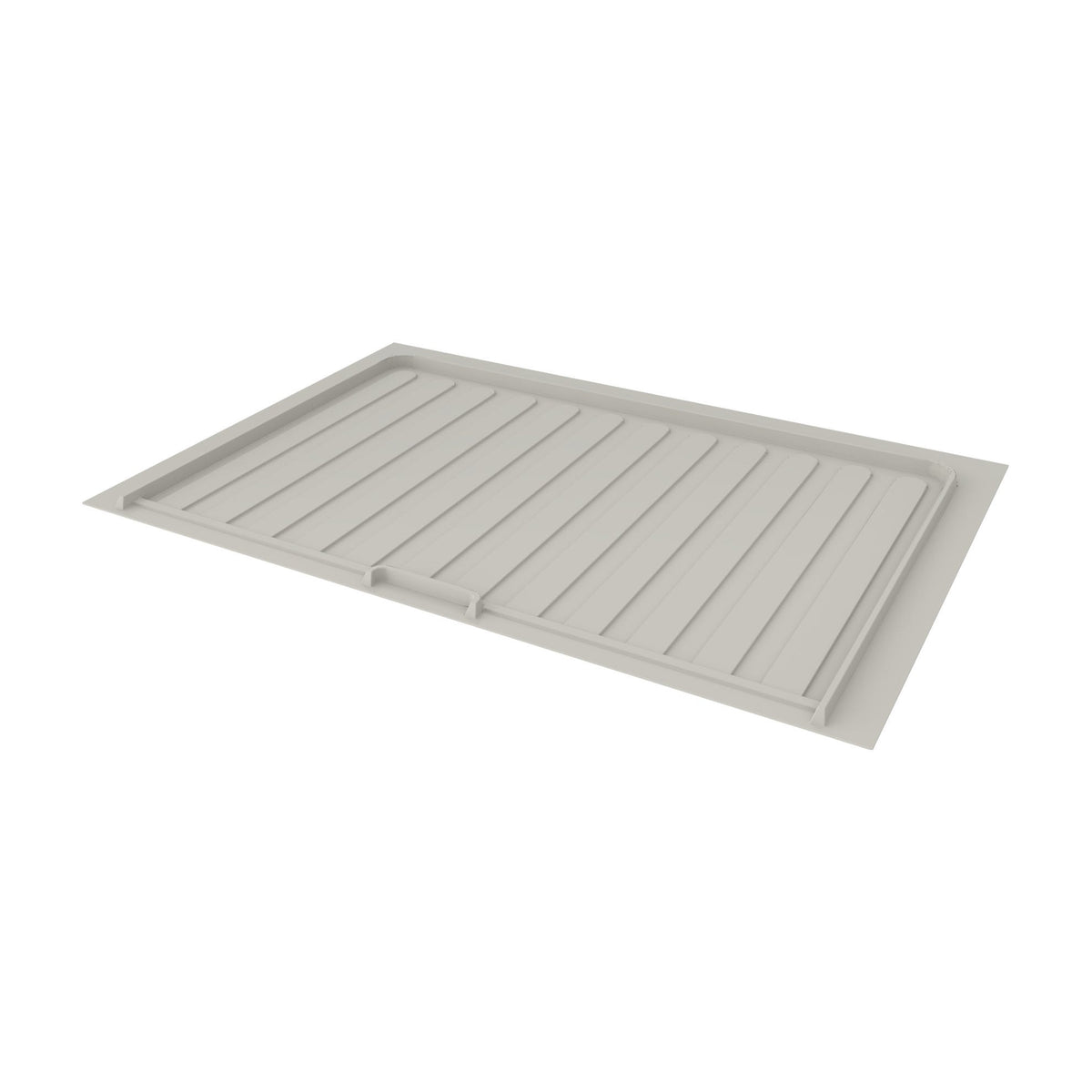 Rev-A-Shelf Flexible Polymer Trim-to-Fit Drip Tray for Sink Base Cabinets, Gray, 33"