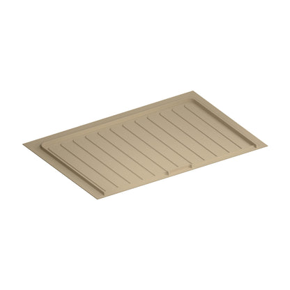 Rev-A-Shelf Flexible Polymer Trim-to-Fit Drip Tray for Sink Base Cabinets, Almond, 33"