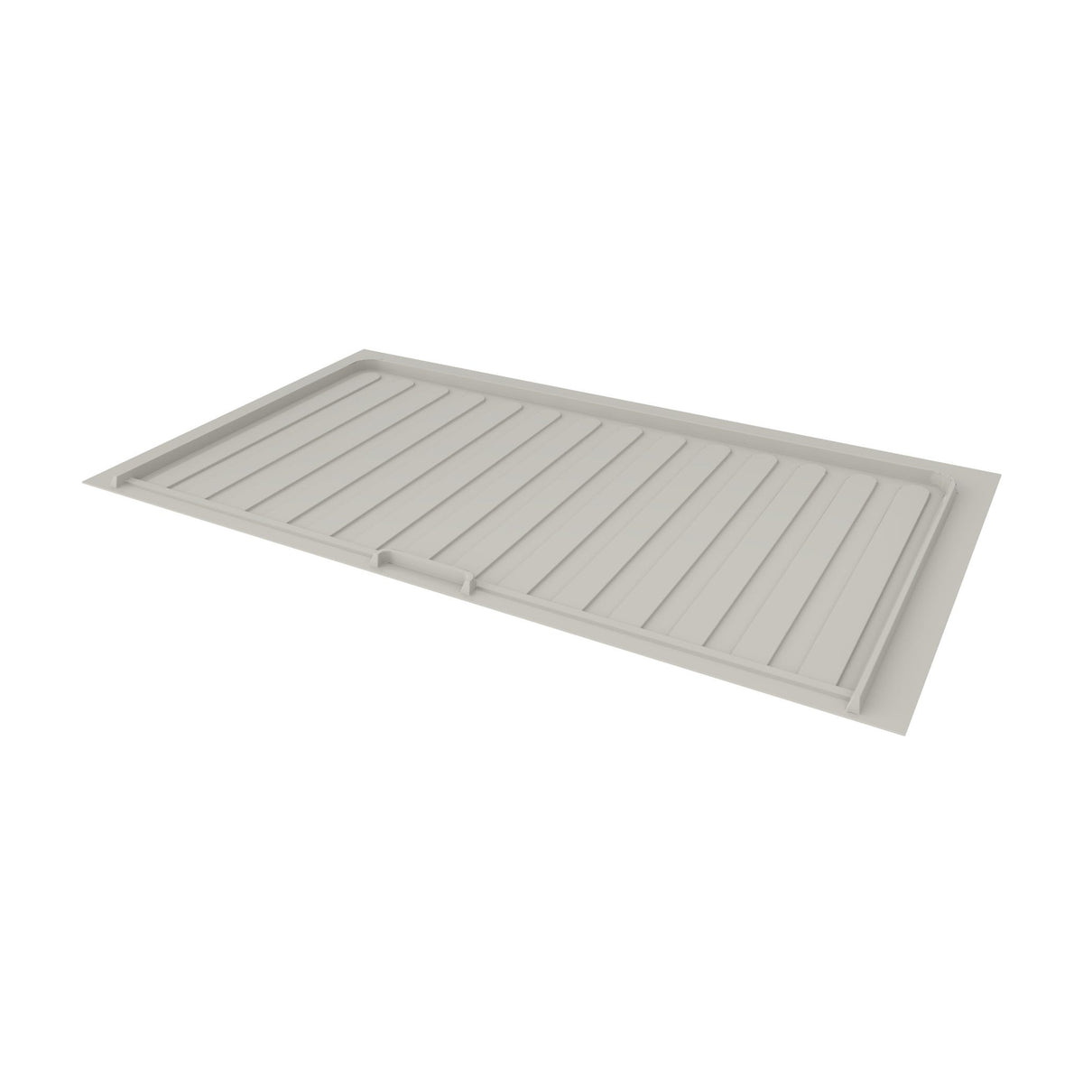 Rev-A-Shelf Flexible Polymer Trim-to-Fit Drip Tray for Sink Base Cabinets, Gray, 39"